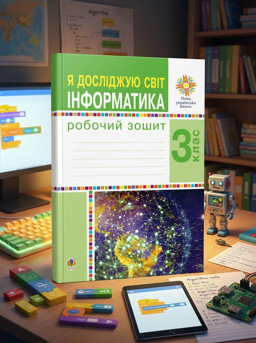 Я досліджую світ. Інформатика. 3 клас. Робочий зошит — Дитяча література