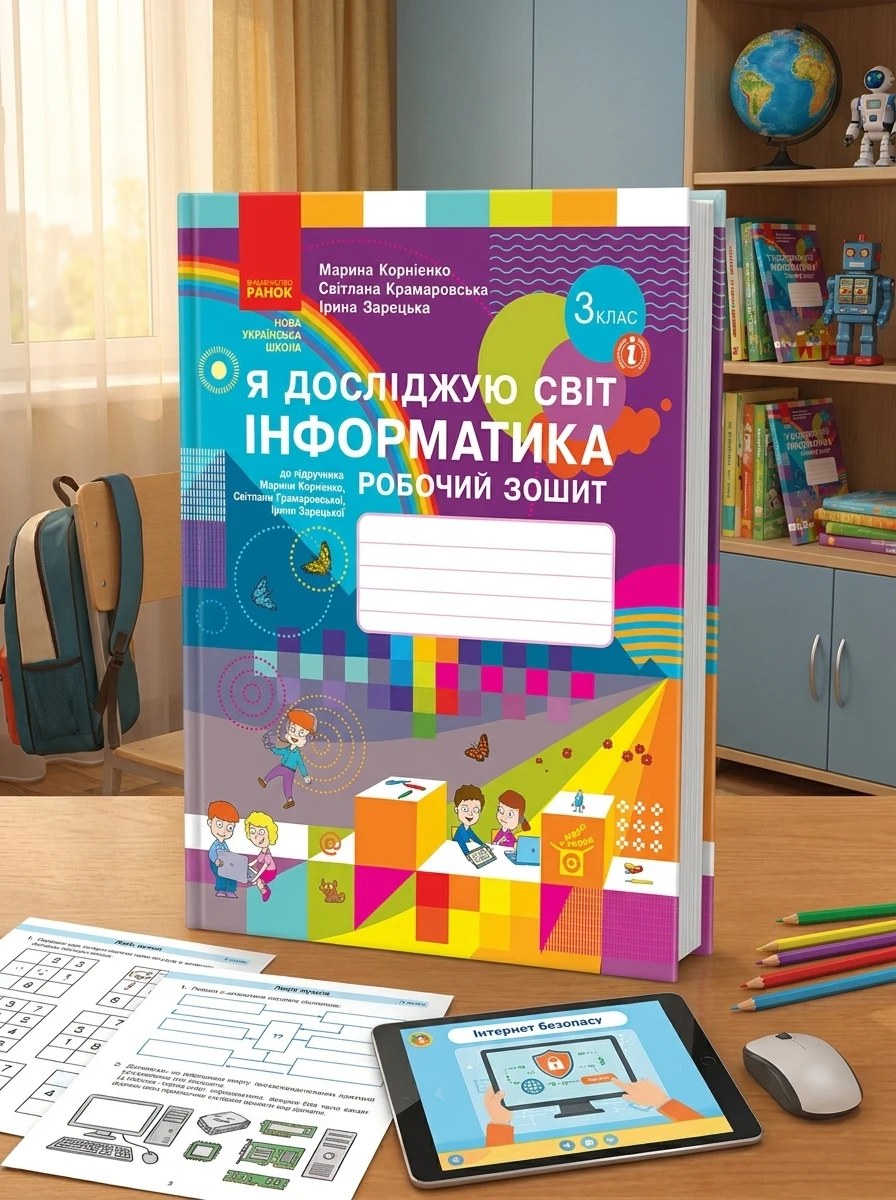 Я досліджую світ. Інформатика. 3 клас. Робочий зошит до підручника М. Корнієнко, С. Крамаровської, І. Зарецької — фото 2
