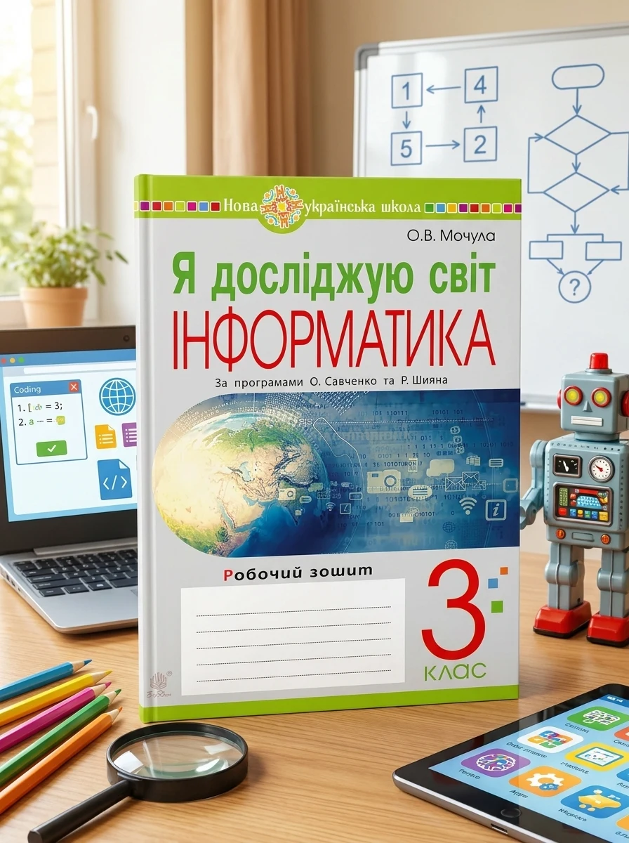 Я досліджую світ. Інформатика. 3 клас. Робочий зошит