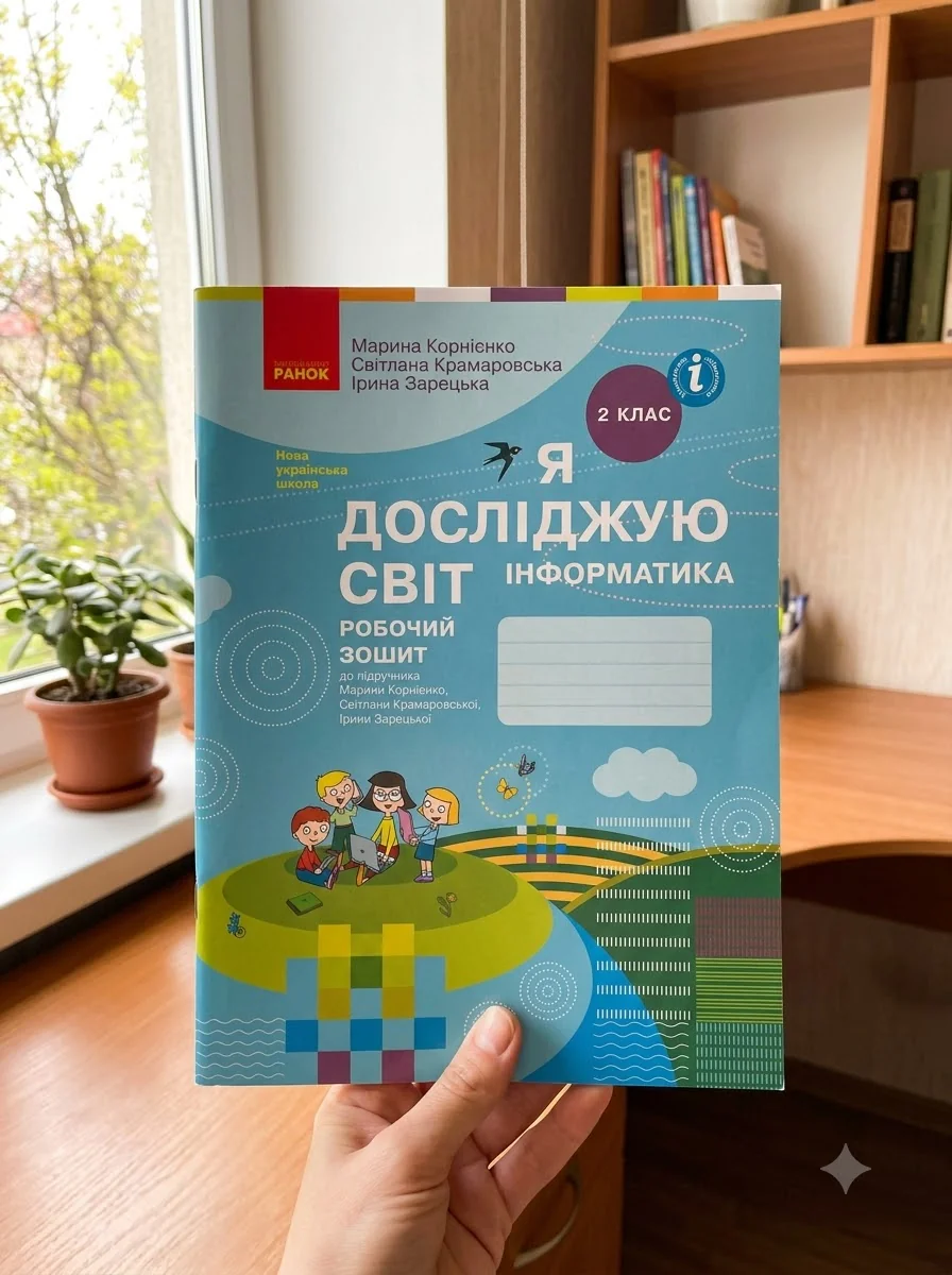 Я досліджую світ. Інформатика. Робочий зошит. 2 клас — Дитяча література