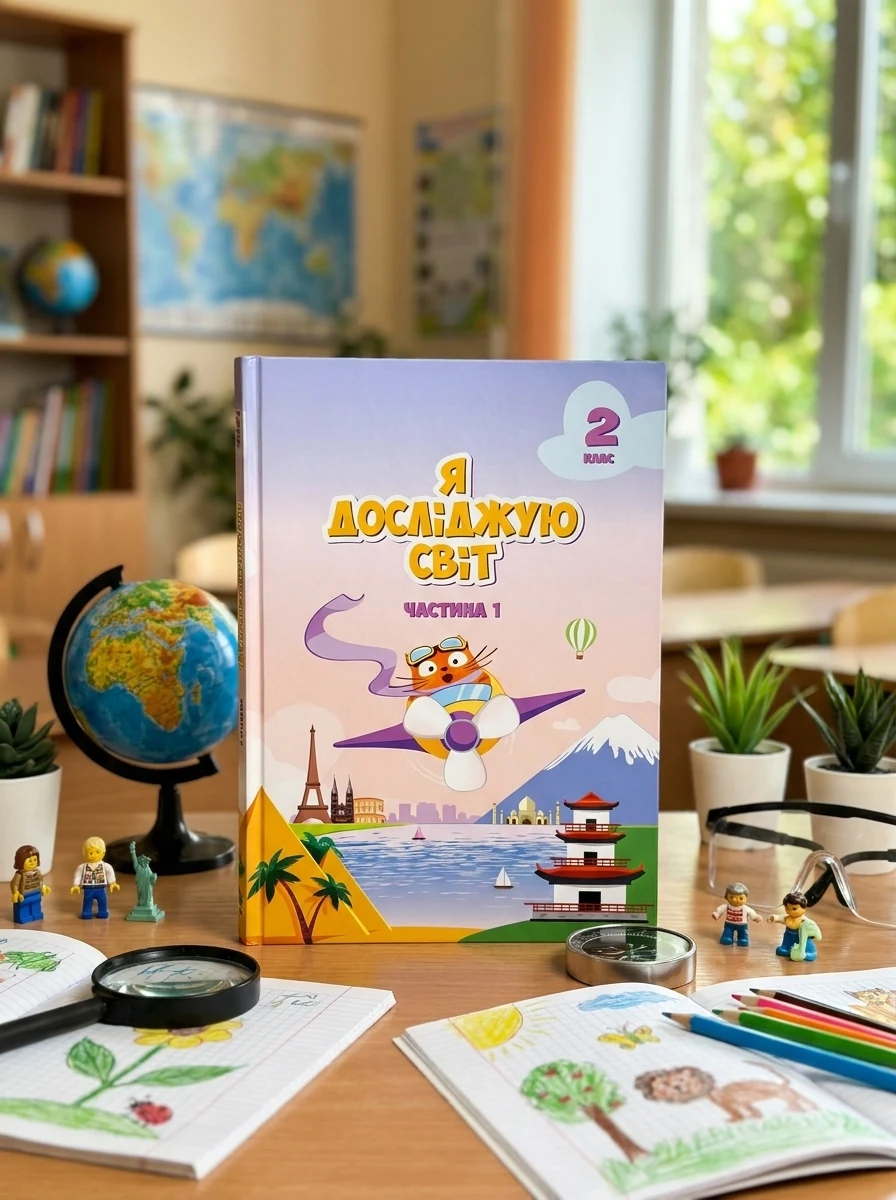 Я досліджую світ. Підручник. 2 клас. 1 частина