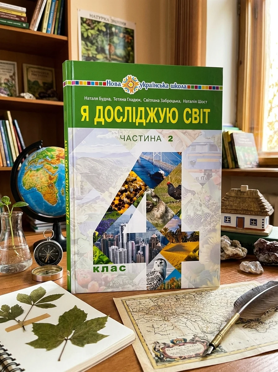 Я досліджую світ. Підручник. 4 клас. У 2-х частинах. Частина 2 — Дитяча література