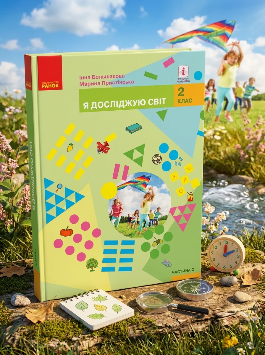Я досліджую світ. Підручник для 2 класу закладів загальної середньої освіти. Частина 2 — Дім, сім'я, релігія