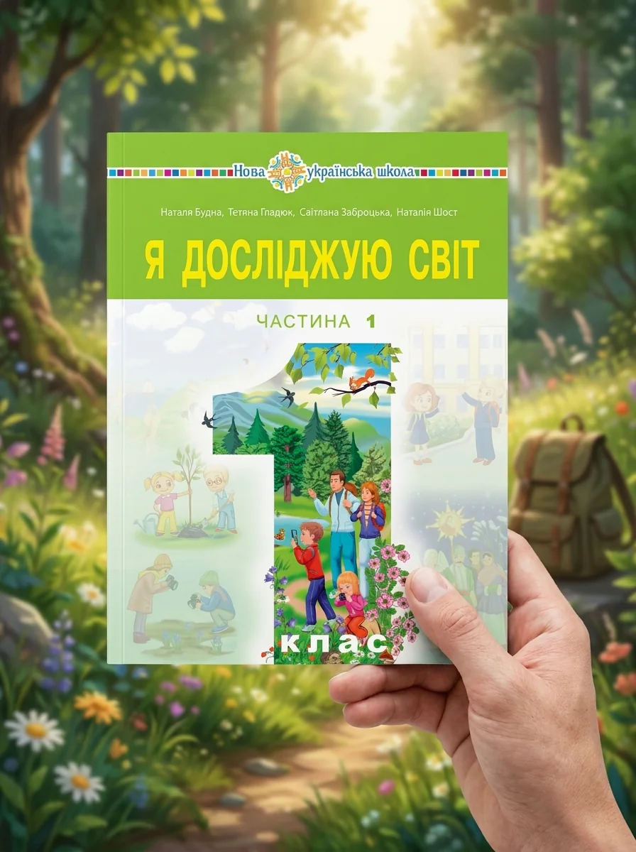 Я досліджую світ. Підручник інтегрованого курсу для 1 класу закладів загальної середньої освіти (у 2-х частинах). Частина 1 — Дім, сім'я, релігія