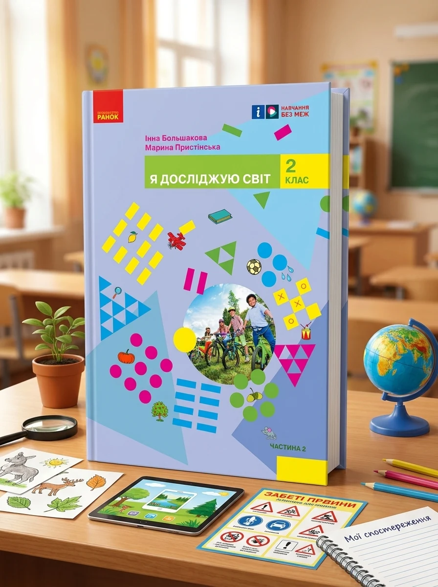 Я досліджую світ. Підручник інтегрованого курсу для 2 класу. Частина 2 — Вивчення мов