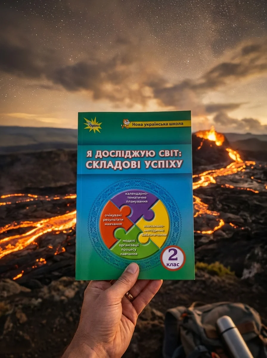 Я досліджую світ. Складові успіху. Методичний посібник. 2 клас — Зоя Хитра, обкладинка