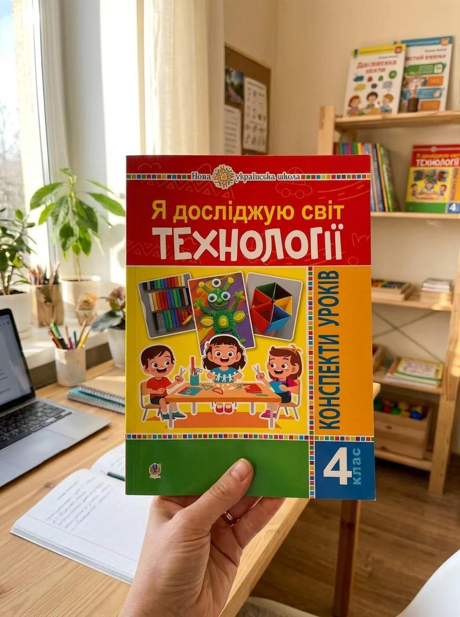 Я досліджую світ. Технології. 4 клас. Конспекти уроків — Дитяча література
