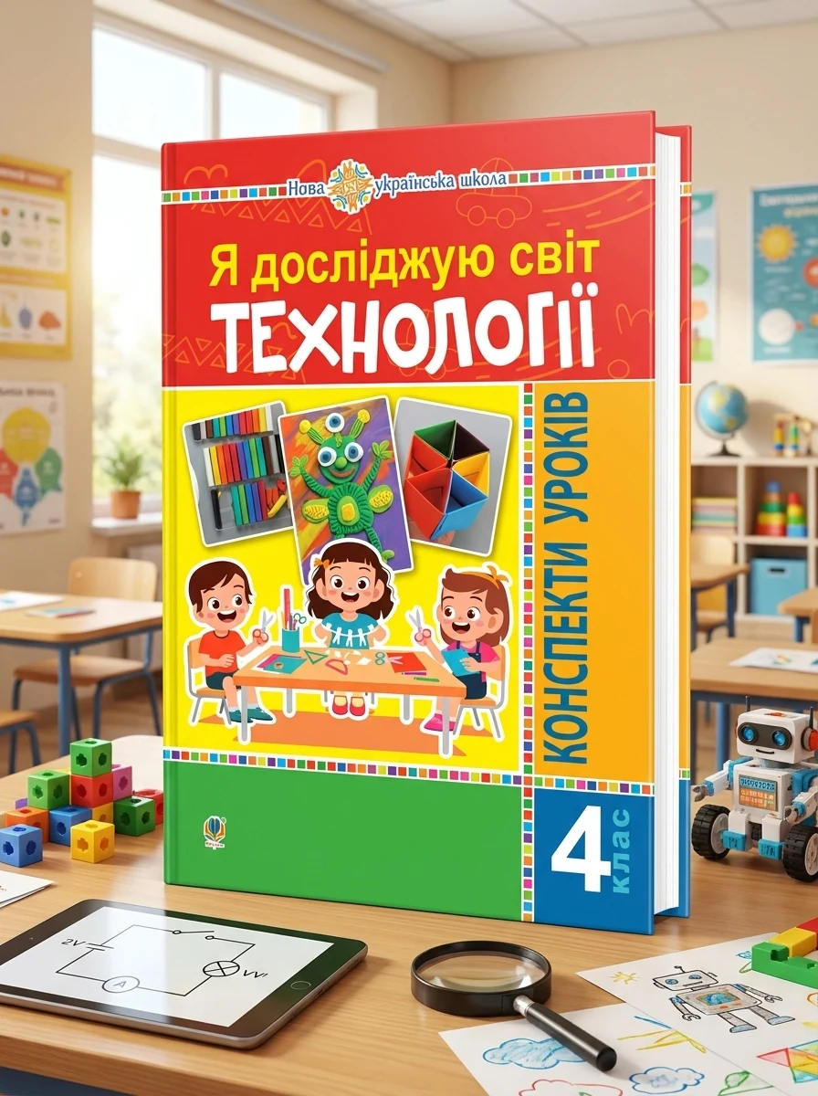 Я досліджую світ. Технології. 4 клас. Конспекти уроків — Дитяча література