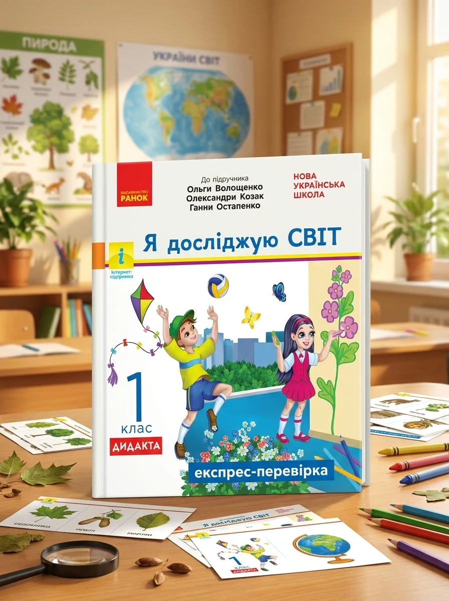 Я досліджую світ. Відривні картки. 1 клас — Вивчення мов