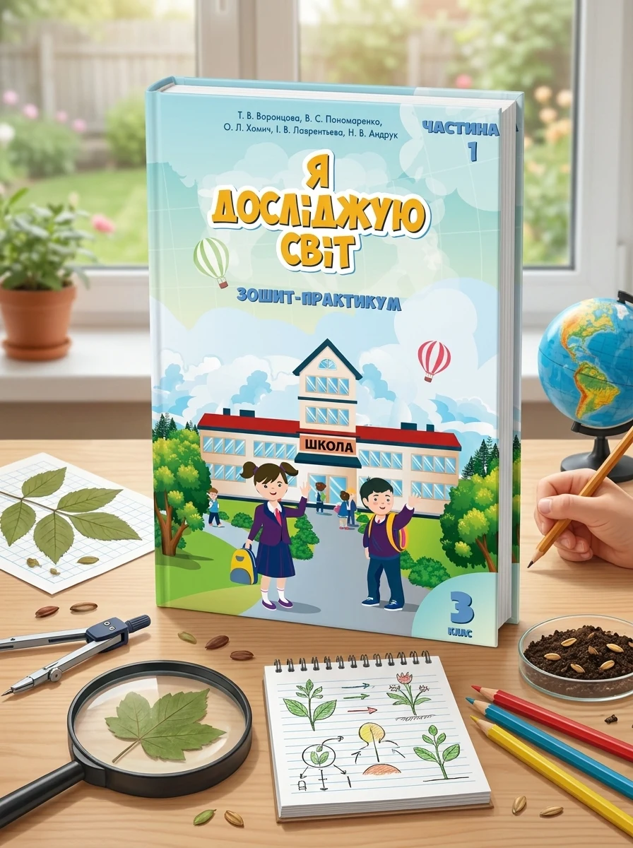 Я досліджую світ. Зошит-практикум. 3 клас. Частина 1 — Дитяча література