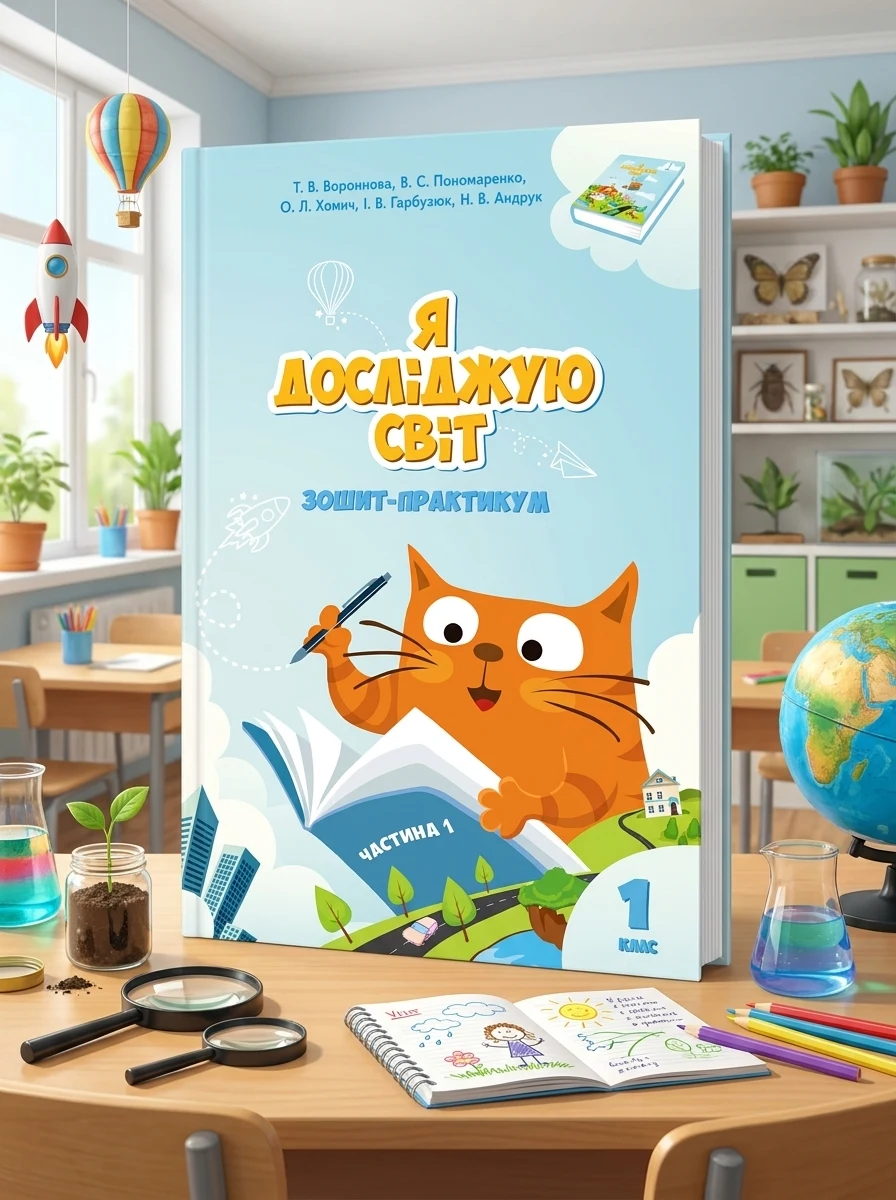 Я досліджую світ. Зошит-практикум. Частина 1. 1 клас — Дитяча література