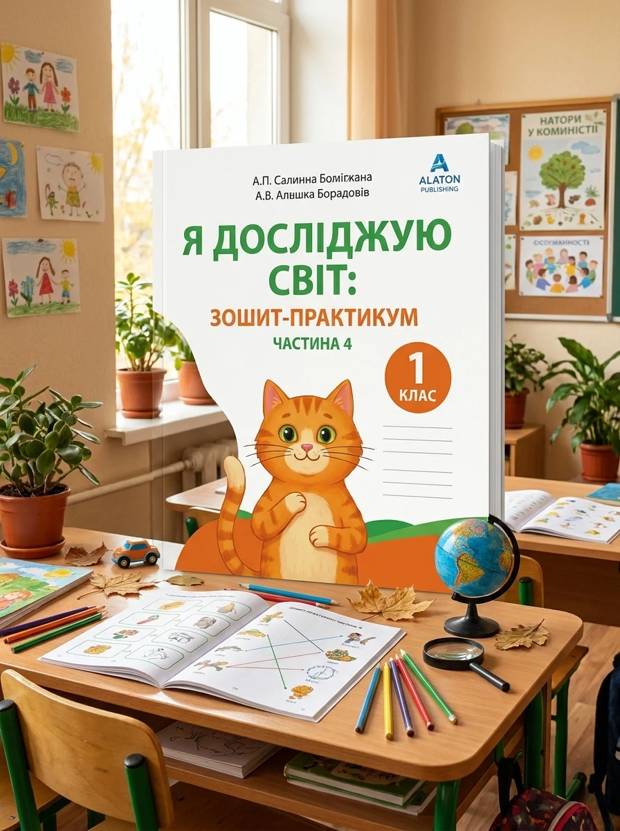Я досліджую світ. Зошит-практикум. Частина 4. 1 клас — Дитяча література