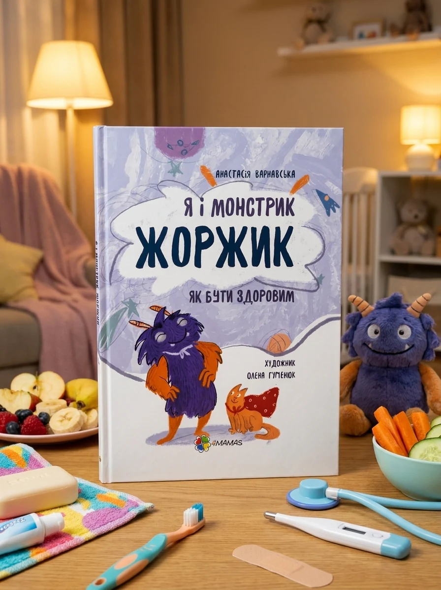 Я і монстрик Жоржик. Як бути здоровим — Дитяча література