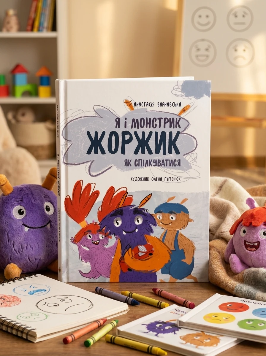 Я і монстрик Жоржик. Як спілкуватися — Дитяча література