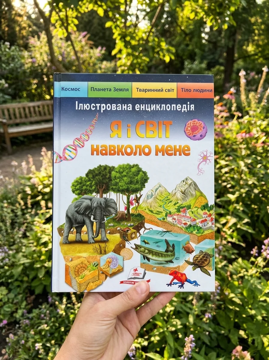 Я і світ навколо мене. Ілюстрована енциклопедія — Барзотті Елеонора, обкладинка
