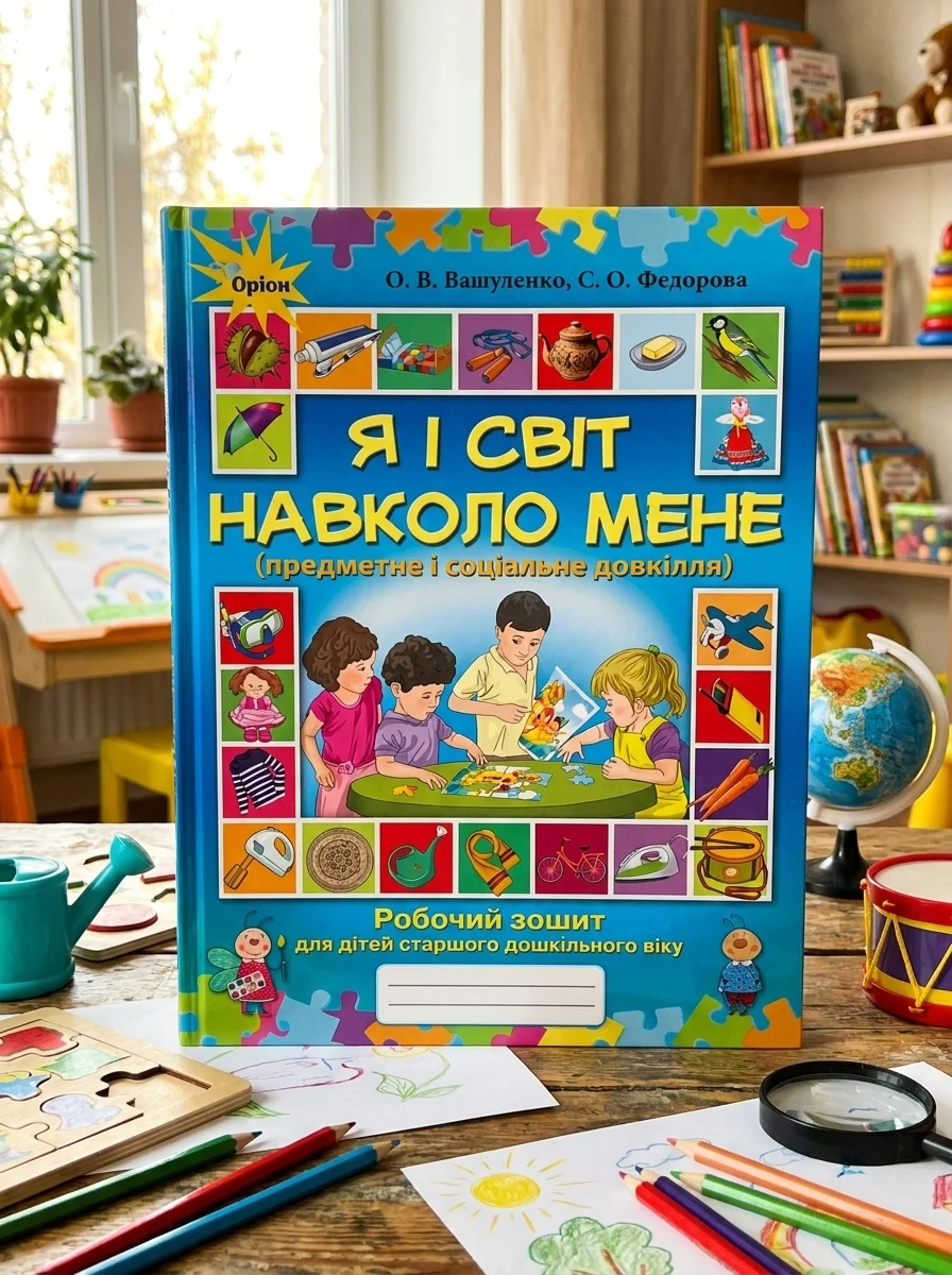 Я і світ навколо мене. Робочий зошит для старшого дошкільного віку — Дім, сім'я, релігія