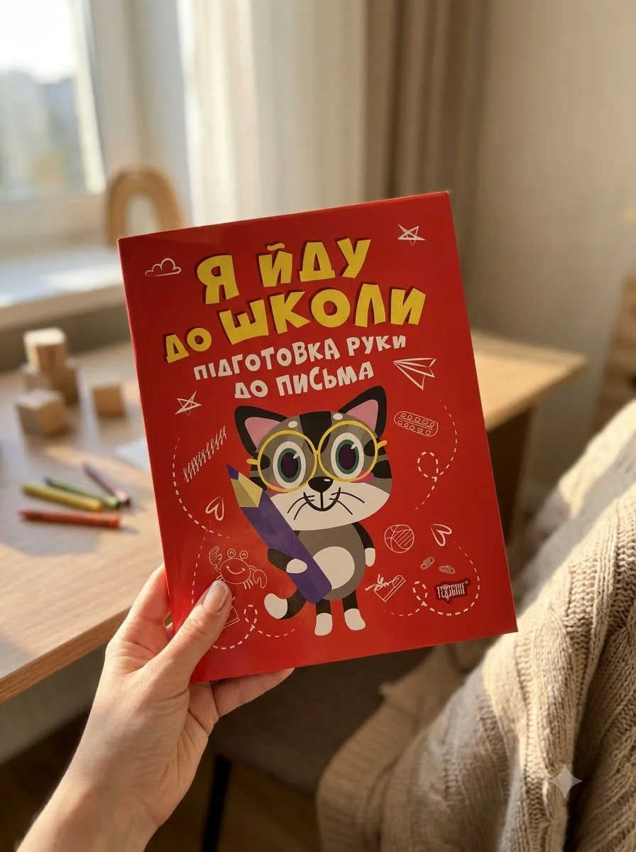 Я йду до школи. Підготовка руки до письма — Вивчення мов
