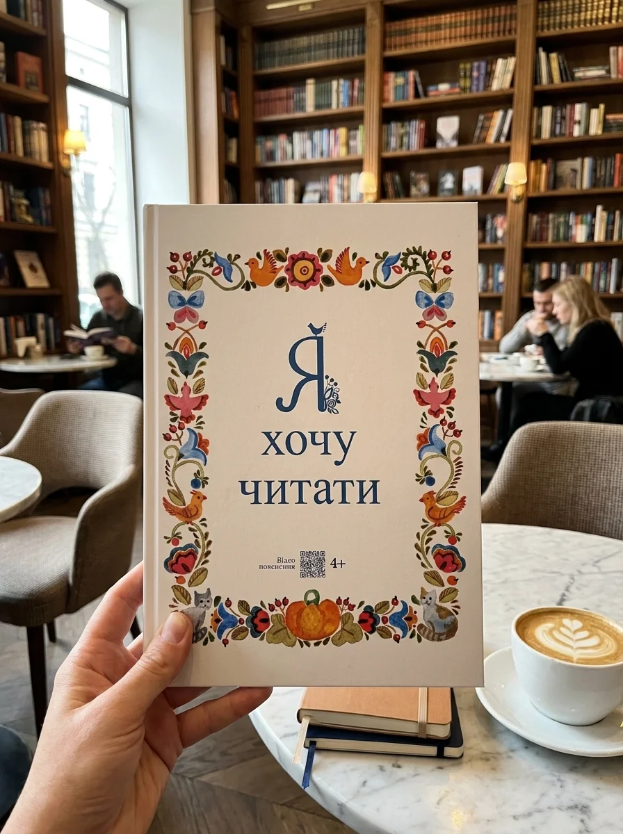 Я хочу читати — Малащенко Надія, обкладинка