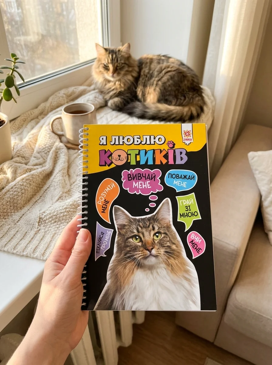 Я люблю котиків — Дитячі енциклопедії