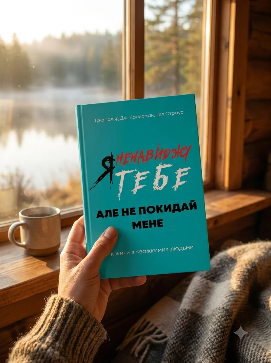 Я ненавиджу тебе, але не покидай мене. Як жити з «важкими» людьми — Джерольд Дж. Крейсмен, обкладинка