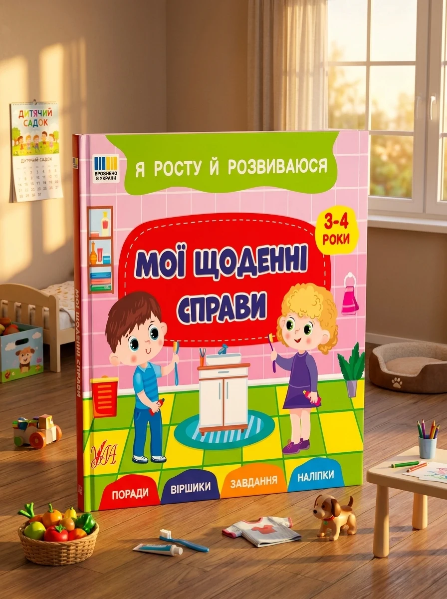Я росту і розвиваюсь Мої щоденні справи 3-4 роки — фото 2