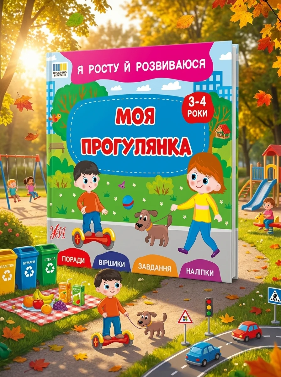 Я росту і розвиваюсь Моя прогулянка 3-4 роки — Дитяча література