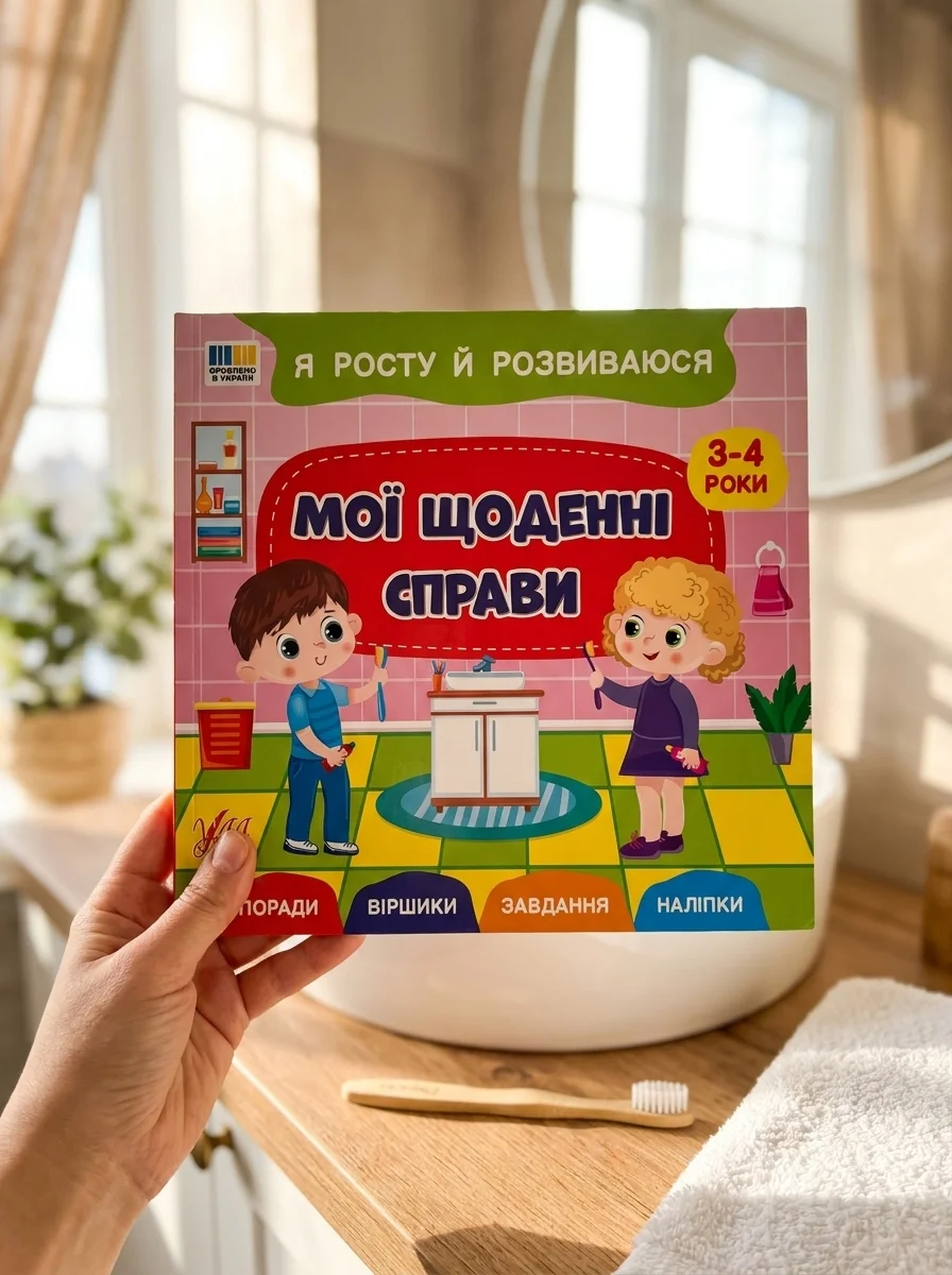 Я росту й розвиваюся. Мої щоденні справи. 3-4 роки — фото 2
