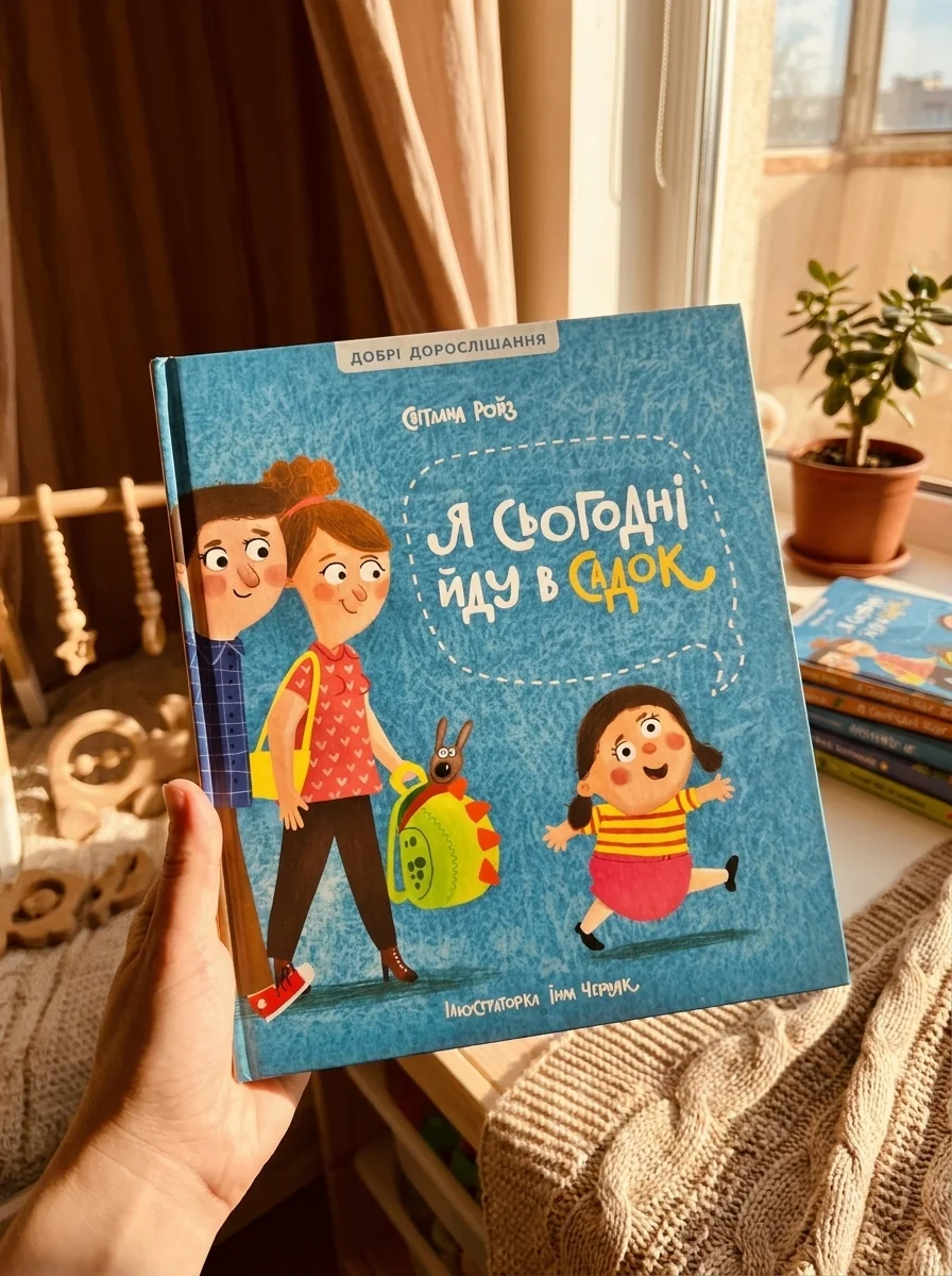 Я сьогодні йду в садок — Ройз Світлана, обкладинка