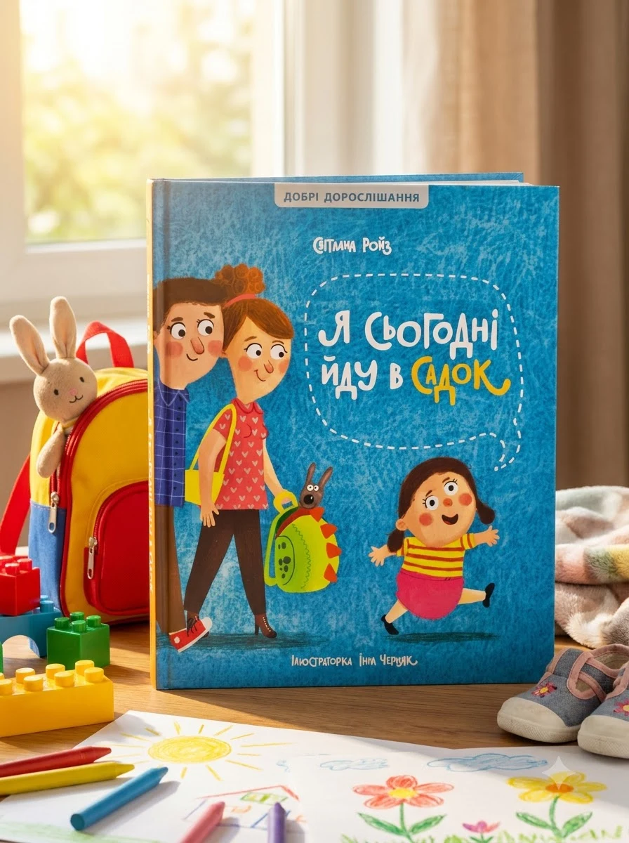 Я сьогодні йду в садок — Книги для турботливих батьків