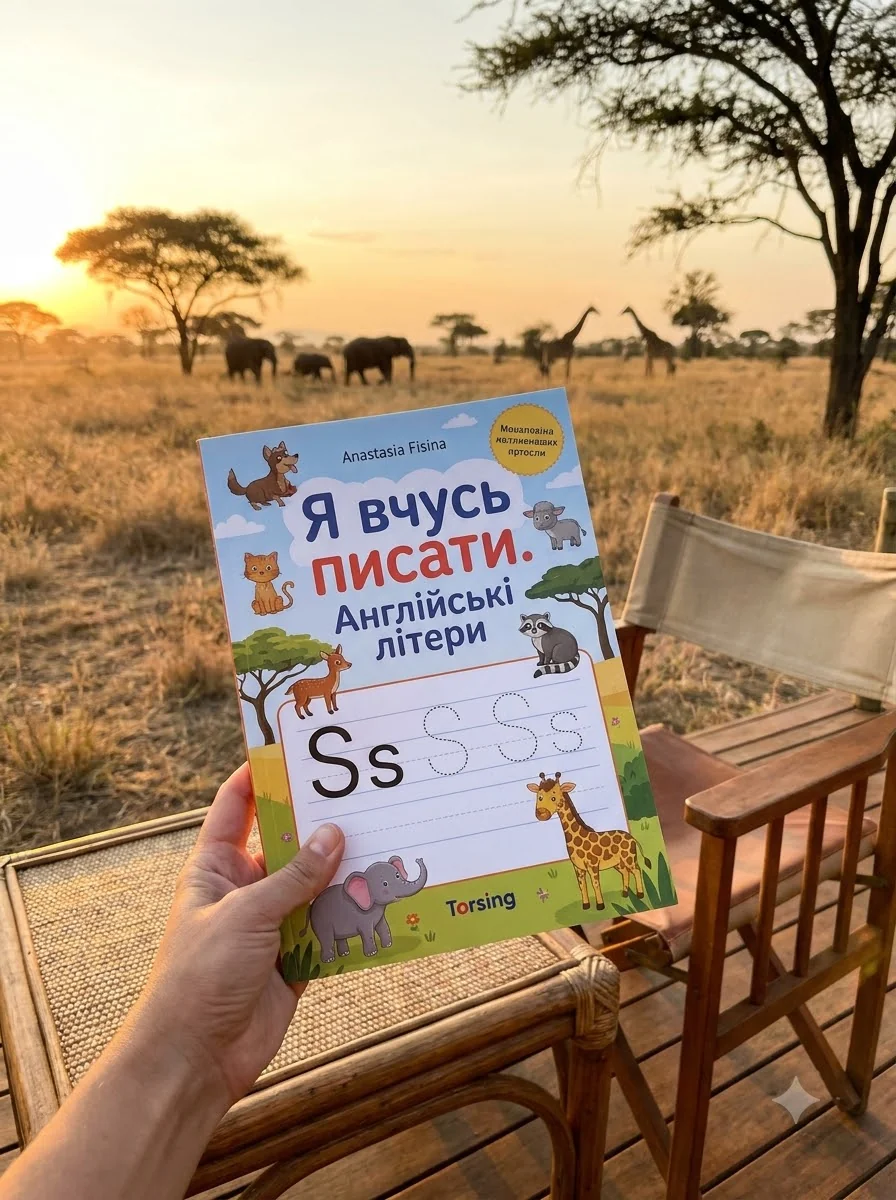 Я вчусь писати. Англійські літери — Книги