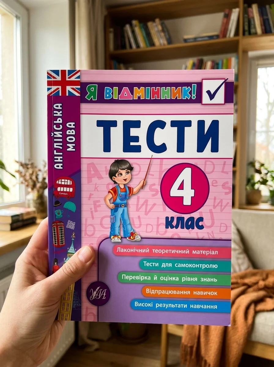 Я відмінник! Англійська мова. Тести. 4 клас — Підготовка до школи