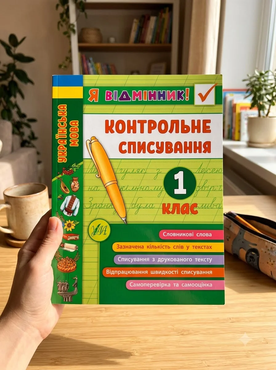 Я відмінник! Контрольне списування. 1 клас — фото 2