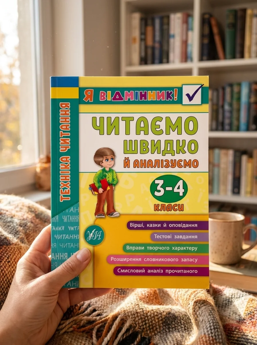 Я відмінник! Техніка читання. Читаємо швидко й аналізуємо. 3-4 класи — фото 2