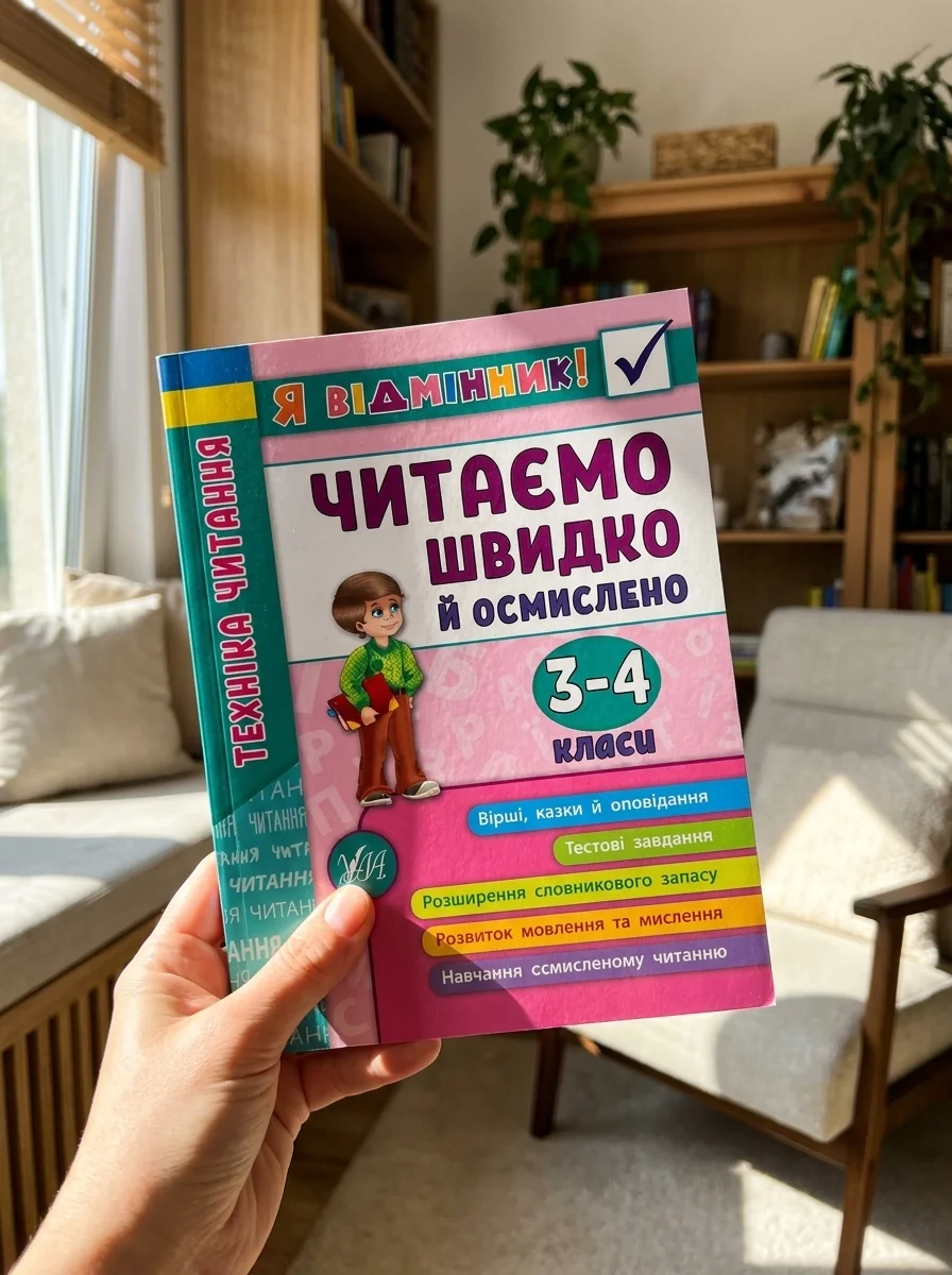 Я відмінник! Техніка читання. Читаємо швидко й осмислено. 3-4 класи — фото 2