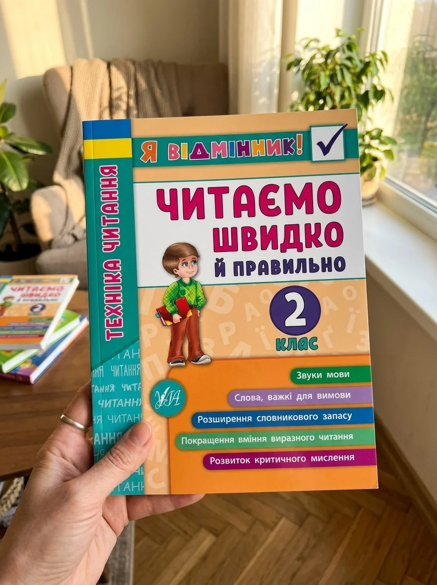 Я відмінник! Техніка читання. Читаємо швидко й правильно. 2 клас — фото 2