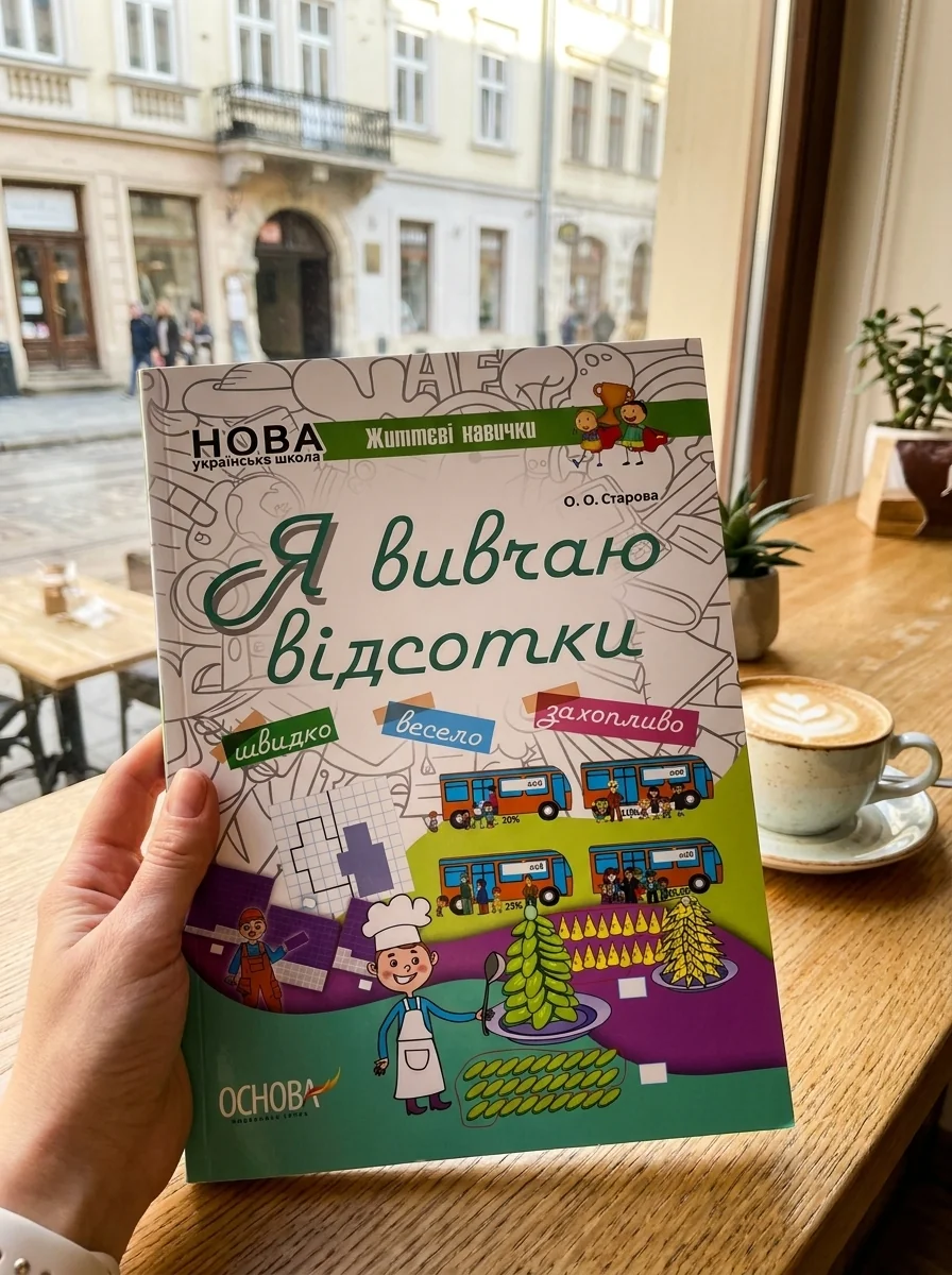Я вивчаю відсотки. Робочий зошит — Підготовка до школи