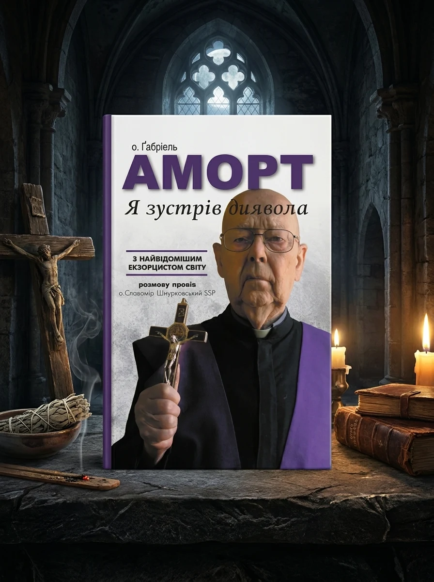 Я зустрів диявола. о. Габріель Аморт — Аморт Ґабріель, обкладинка