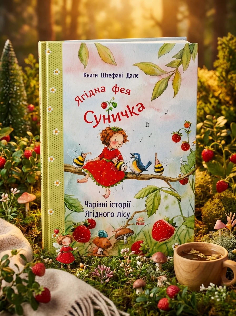 Ягідна фея Суничка. Чарівні історії Ягідного лісу — Дитяча література