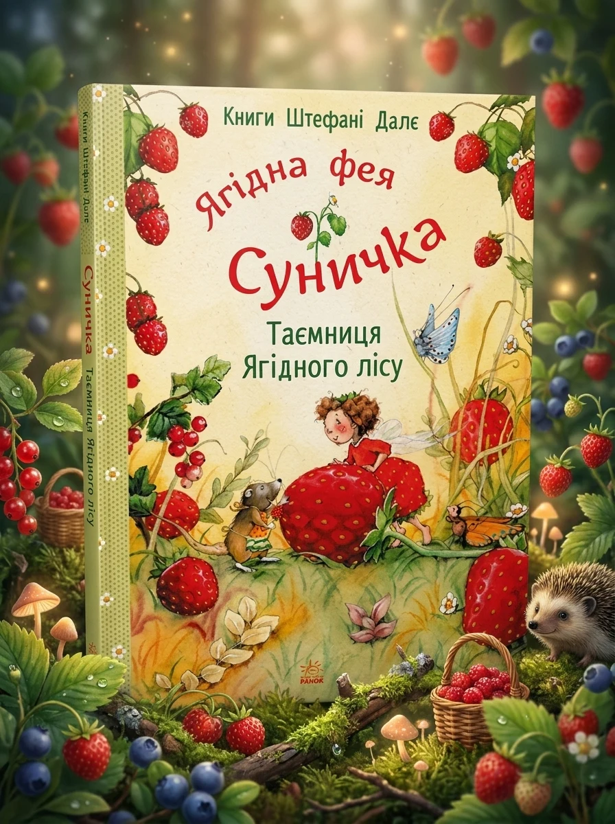 Ягідна фея Суничка. Таємниця Ягідного лісу — Дитяча література