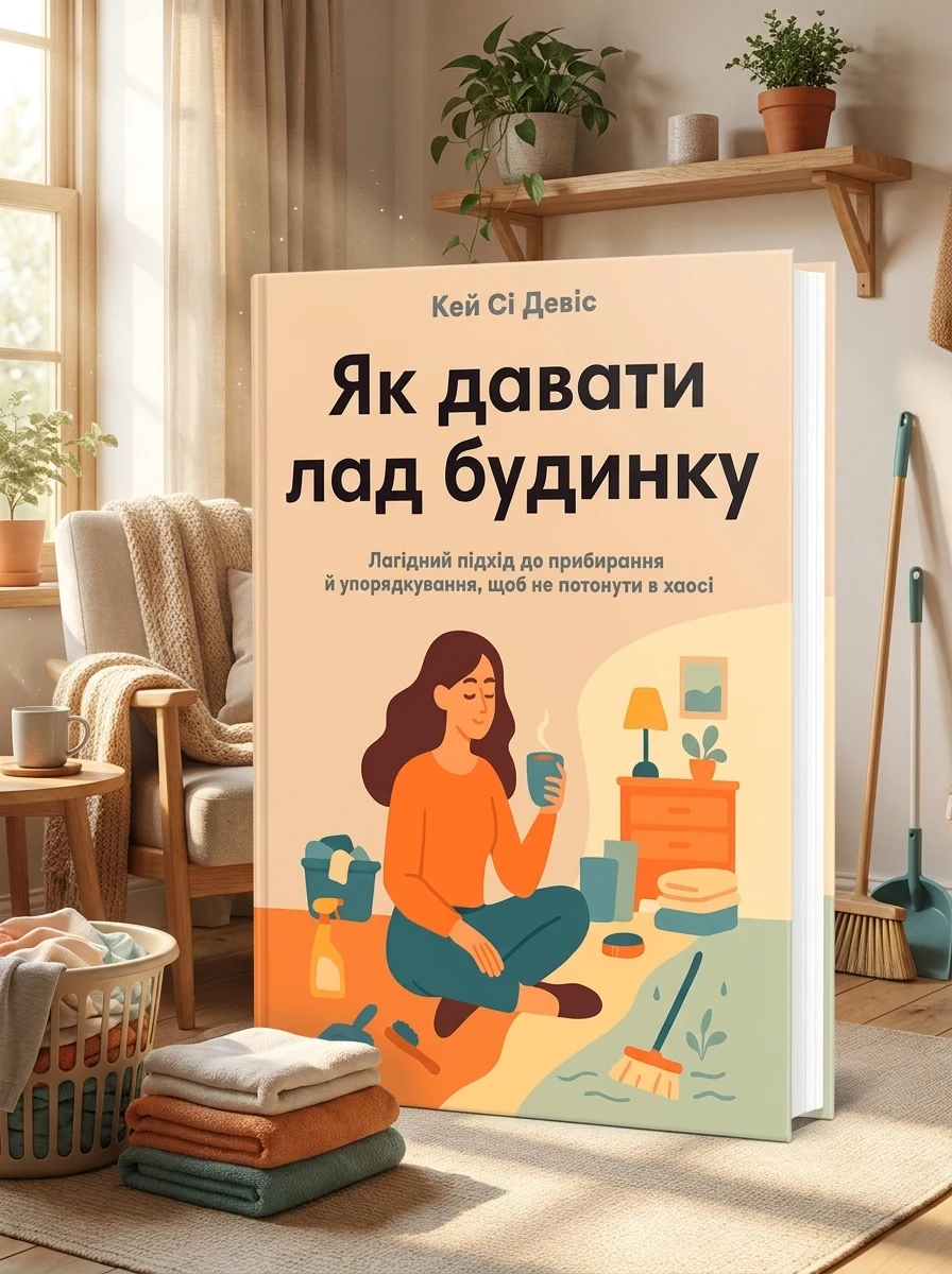 Як давати лад будинку. Лагідний підхід до прибирання й упорядкування, щоб не потонути в хаосі — фото 2