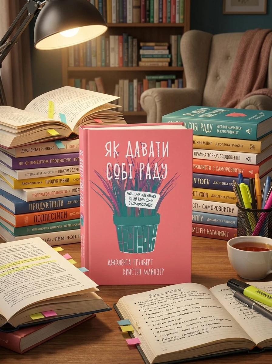 Як давати собі раду. Чого ми навчилися за 50 книжками із саморозвитку — Наука та психологія