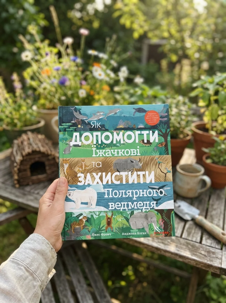 Як допомогти їжачкові та захистити полярного ведмедя — Дитяча література