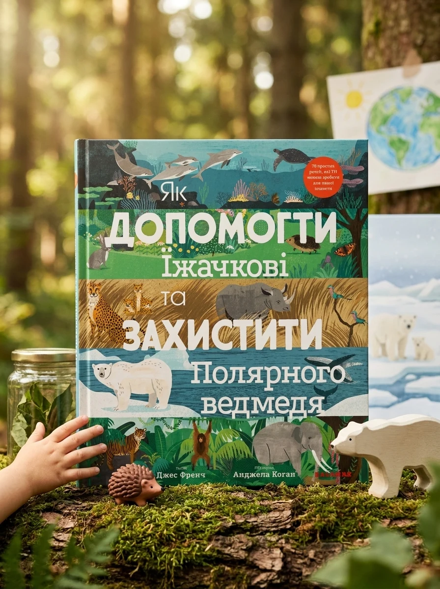 Як допомогти їжачкові та захистити полярного ведмедя — Дитяча література