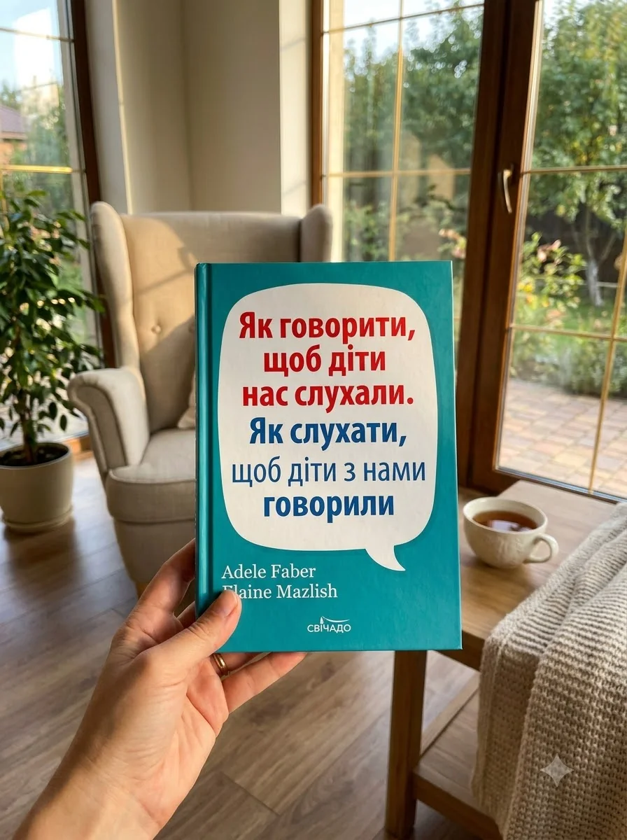 Як говорити, щоб діти нас слухали. Як слухати, щоб діти з нами говорили — Наука та психологія