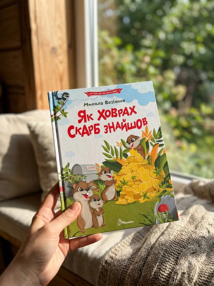 Як ховрах скарб знайшов — Дитяча література