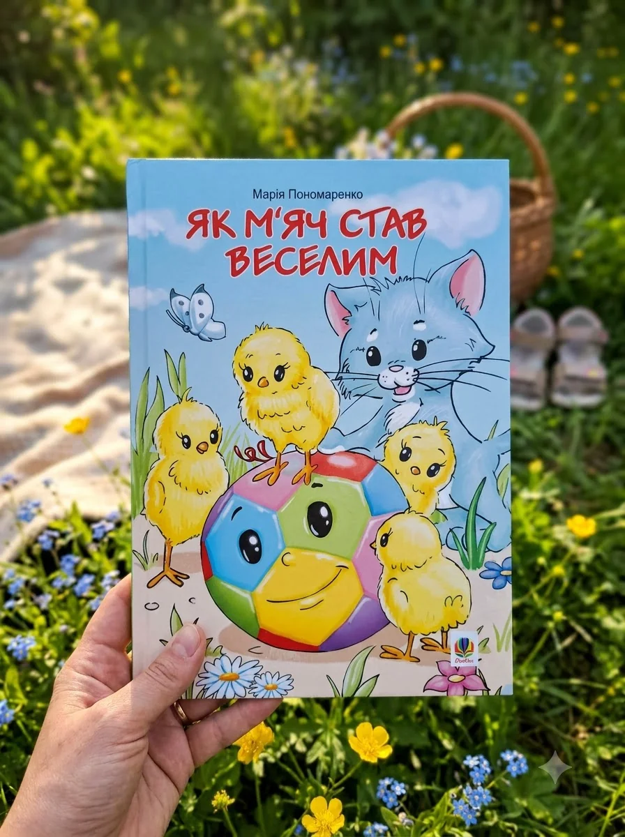 Як м’яч став веселим — Дитяча література