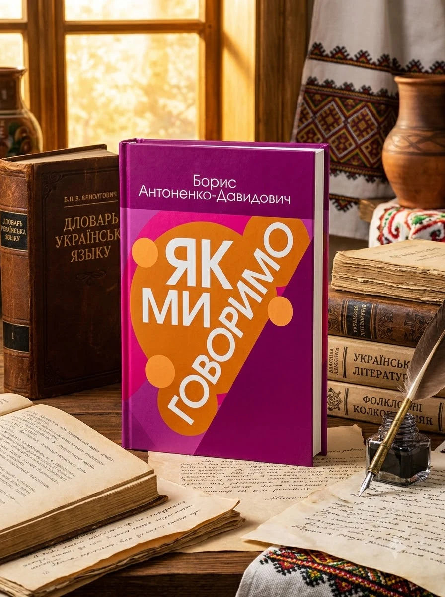 Як ми говоримо — Антонено-Давидович Борис, обкладинка
