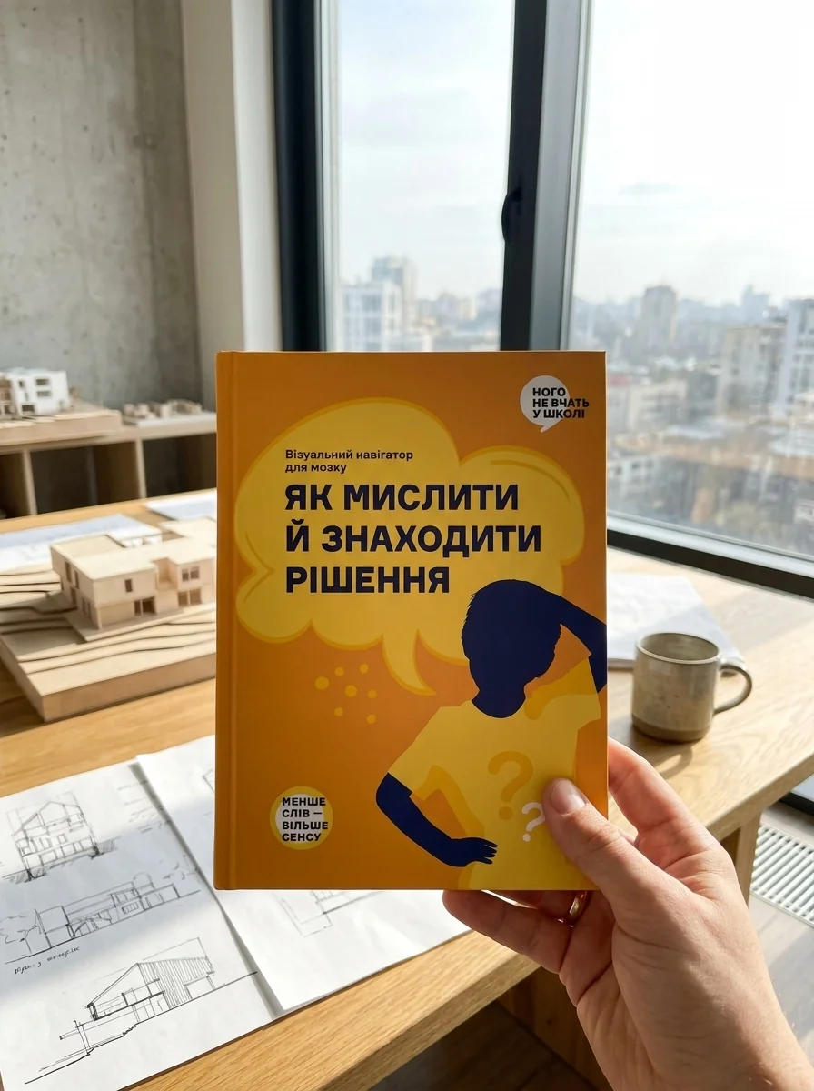 Як мислити й знаходити рішення. Візуальний навігатор для мозку — Наука та психологія