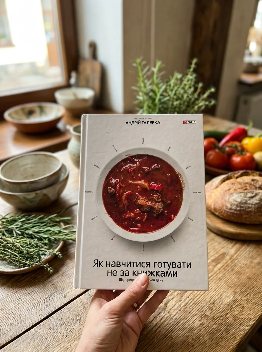 Як навчитися готувати не за книжками — Книги