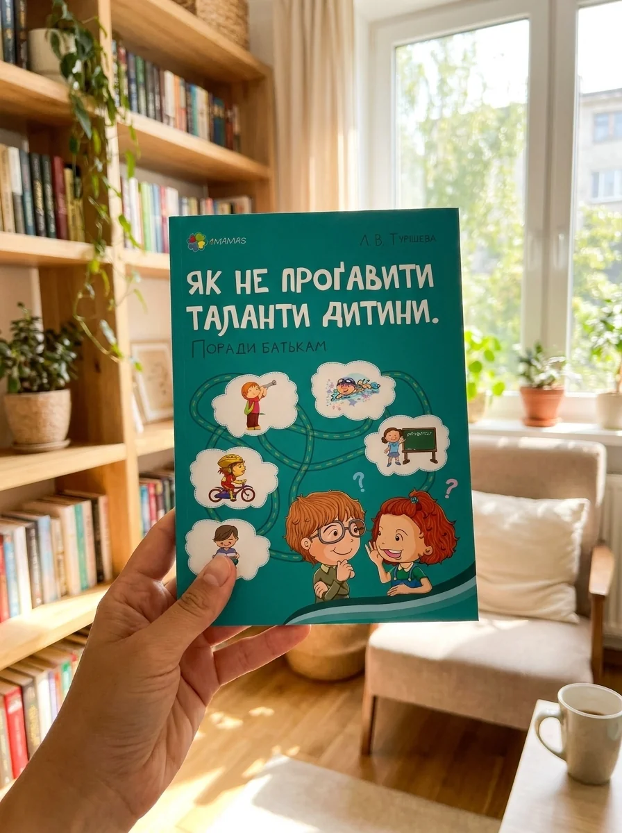 Як не проґавити таланти дитини? Поради батькам. | купити книгу онлайн